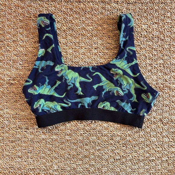 Set of 3 Novelty Print Bralettes / Lounge Bras - Picture 3 of 16